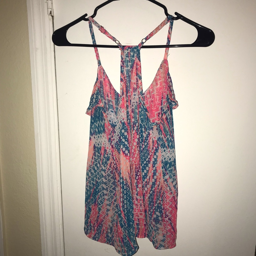 Arizona Jean Ruffled Tank Top - Picture 4 of 5